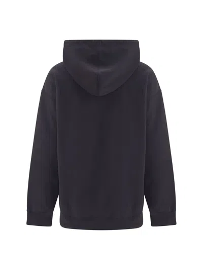 Ganni Women Banana Graphic Hoodie In Black