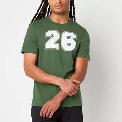 Xersion Mens Crew Neck Short Sleeve Regular Fit Graphic T-shirt In Green