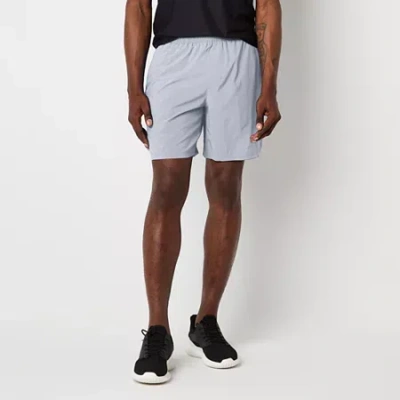 Xersion Feather Lite Woven Mens 7" Quick Dry Running Short In Gray