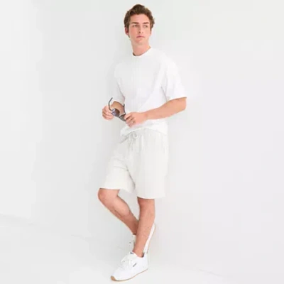 Xersion Cotton Fleece Mens 7" Workout Shorts In Gray