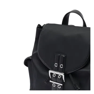 Ganni Women Small Bucky Backpack In Black