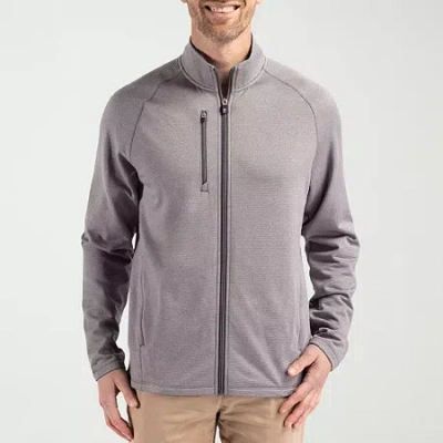 Cutter & Buck Peshastin Fleece Recycled Mens Full Zip Jacket In Multi
