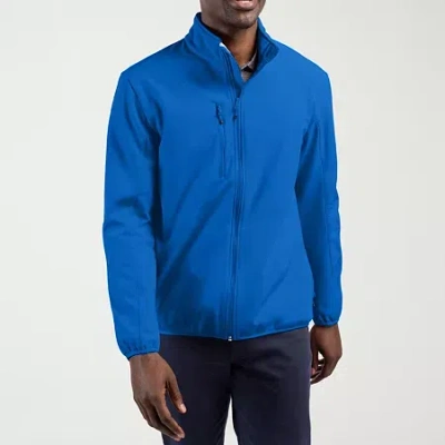 Clique Mens Waterproof Lightweight Softshell Jacket In Blue
