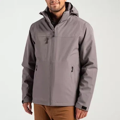 Clique Mens Water Resistant Heavyweight System Jacket In Gray
