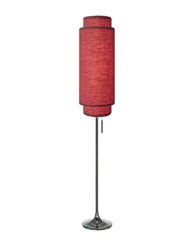 Nova Of California Lollipop Floor Lamp In Red