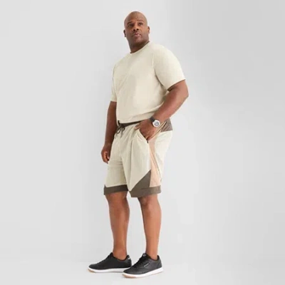 Xersion Colorblock Mens Big And Tall 8" Basketball Short In Sand