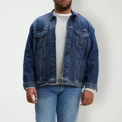 Levi 's Mens Big Midweight Denim Jacket In Blue