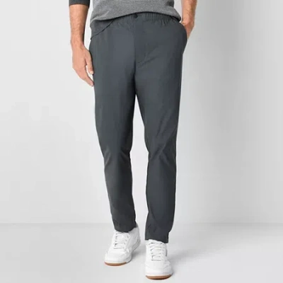 Stylus Mens Quick Dry Regular Fit Pull-on Pant In Black