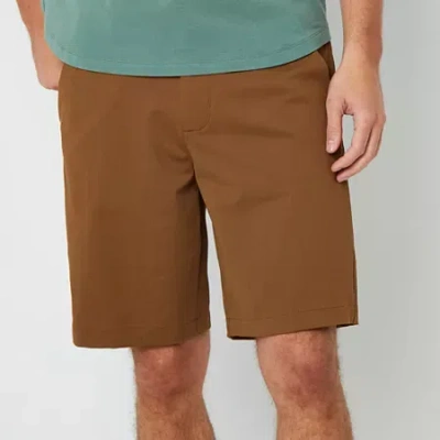 Stylus Mens 9" Chino Short In Brown