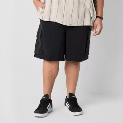 Arizona 10" & 11" Mens Big And Tall Cargo Short In Black