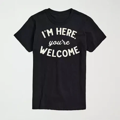 Hybrid Tees Mens Crew Neck Short Sleeve Regular Fit Big And Tall Graphic T-shirt In Multi