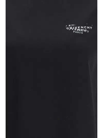Givenchy Women Cotton T-shirt In Black