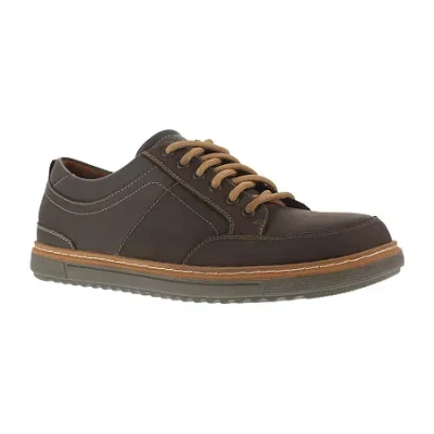 Florsheim Work Fs2600 Mens Round Steel Toe Work Shoes In Brown
