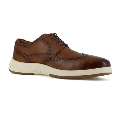 Florsheim Work Fs2623 Mens Wing Closed Toe Work Shoes In Brown