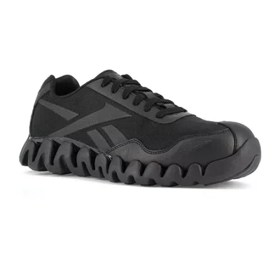 Reebok Work 3019 Mens Bike Closed Toe Work Shoes In Black