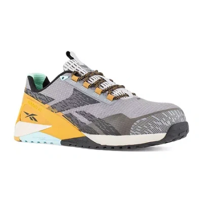 Reebok Work 3482 Mens Bike Closed Toe Work Shoes In Gray