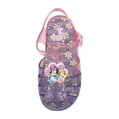 Ground Up Toddler Girls Bluey Fisherman Jelly Sandal In Multi