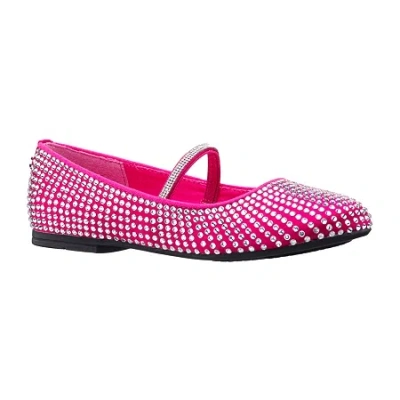 I. Miller Mercedes Little & Big Kid Girls Round Closed Toe Ballet Flats In Pink