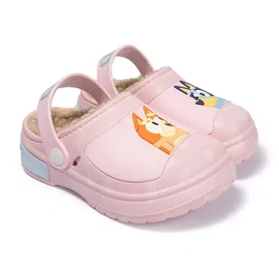 Ground Up Toddler Girls Bluey Cozy Clog In Neutral