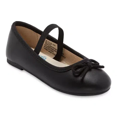 Thereabouts Lil Lexi Girls Round Closed Toe Ballet Flats In Black