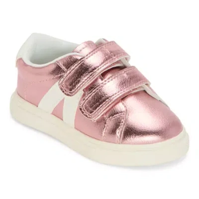 Thereabouts Lil Nova Toddler Girls Round Closed Toe Oxford Shoes In Pink