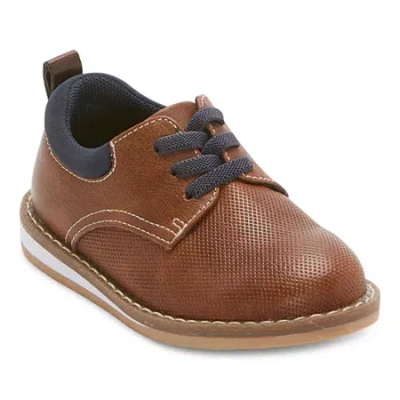 Thereabouts Toddler Boys Lil Mackem Oxford Shoes In Brown