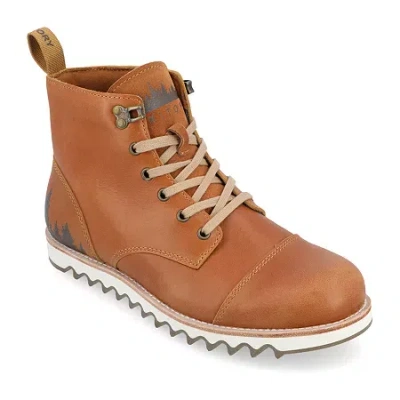 Territory Zion Water Resistant Lace-up Boot In Brown