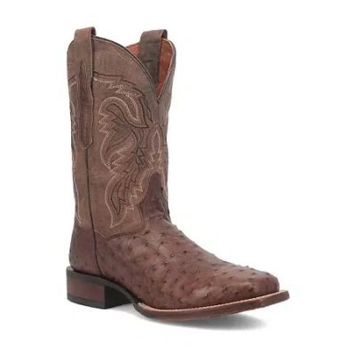 Dan Post Mens Alamosa Block Heel Cowboy Boots In Brown