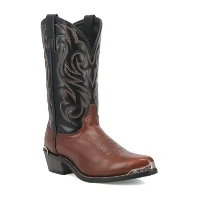 Laredo Mens Nashville Block Heel Cowboy Boots In Brown