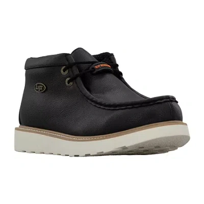 Lugz Forager Mens Flat Heel Chukka Boots In Black