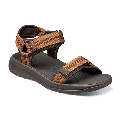 Nunn Bush Mens Huck Sport Sandal Strap Sandals In Brown