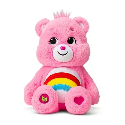 Care Bears Medium Eco-friendly Cheer Bear Plush In Pink