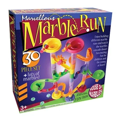 House Of Marbles Marvellous Marble Run - 30 Pieceset In Multi