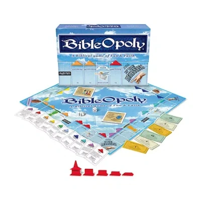 Late For The Sky Bibleopoly Board Game Monopoly Board Game In Multi