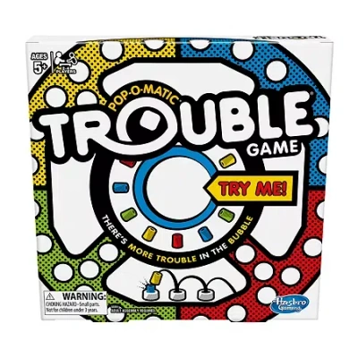 Hasbro Trouble Board Game In Multi