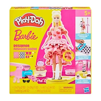 Play-doh Barbie Designer Fashion Show In Transparent