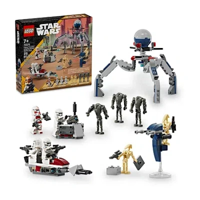 Lego Clone Trooper & Battle Droid Battle Pack 75372 Building Set (215 Pieces) In Multi
