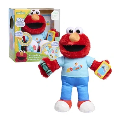 Sesame Street Learning Elmo Feature Plush In Red