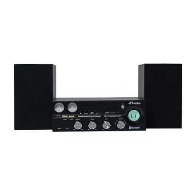 Victor Milwaukee Desktop Stereo System In Black
