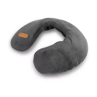 Brookstone Weighted Neck Wrap With Wireless Speaker In Gray
