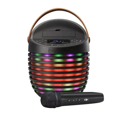 Singing Machine Singcast One 2-pc. Karaoke Machine Smc2020 In Black