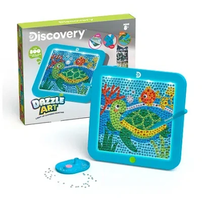 Discovery Dazzle Art Light-up Diamond Painting Kit In Blue