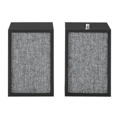 Crosley S200 Stereo Powered Bluetooth Bookshelf Speaker In Black