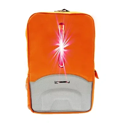Linsay New Smart Backpack With Led Light Safety Function In Orange