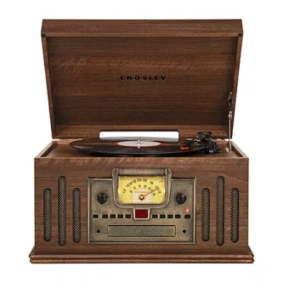 Crosley Musician Entertainment Center In Brown