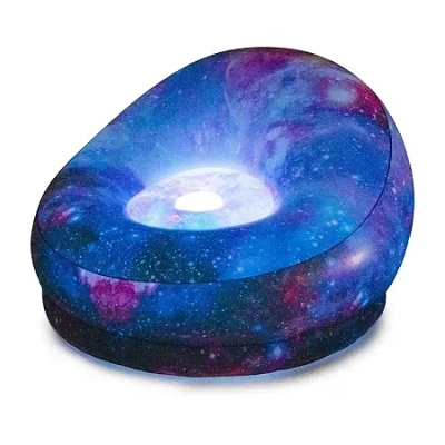 Pool Candy Poolcandy Illuminated Led Galaxy Chair Deep Space In Purple