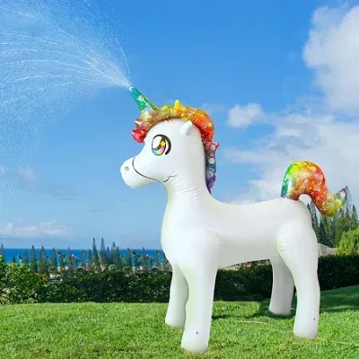 Pool Candy Poolcandy Unicorn Sprinkler 3in Tall In Multi