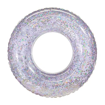 Pool Candy Poolcandy Mermaid 36in Glitter Pool Tube In Purple