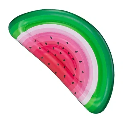 Pool Candy Poolcandy Half Island Watermelon Raft In Multi