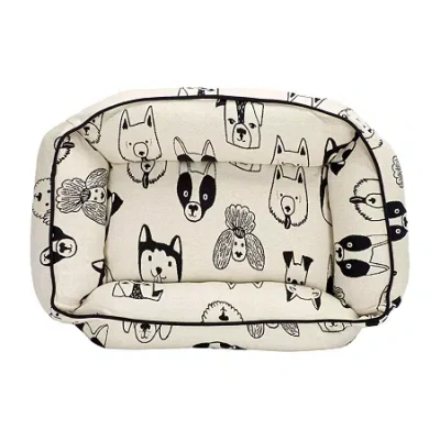 Safavieh Kaiser Pet Bed In Black